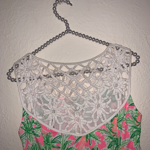 Lilly Pulitzer 0 nibbles lacina dress Easter - Picture 3 of 8